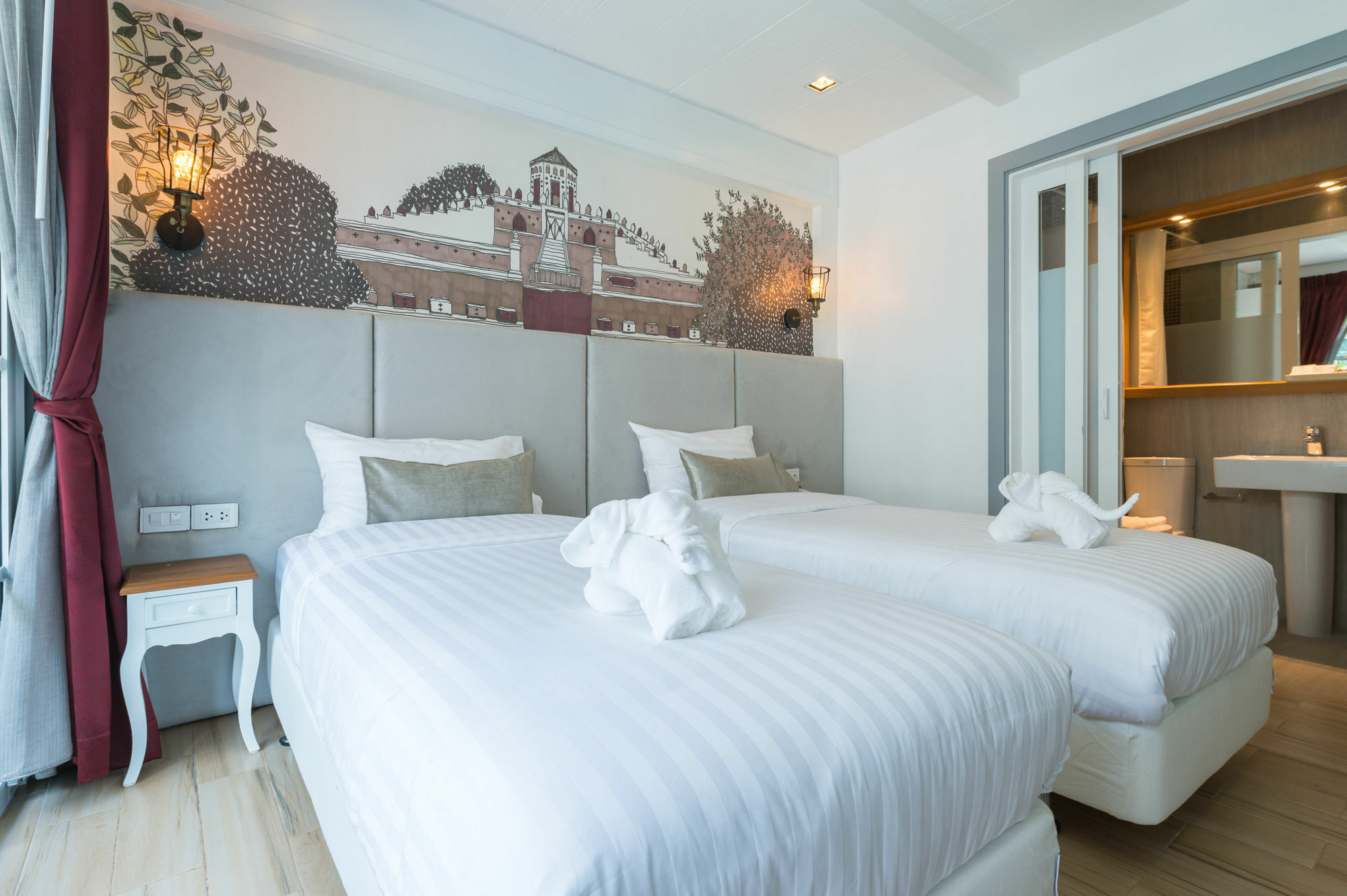 White Ivory Bed And Breakfast Бангкок Экстерьер фото